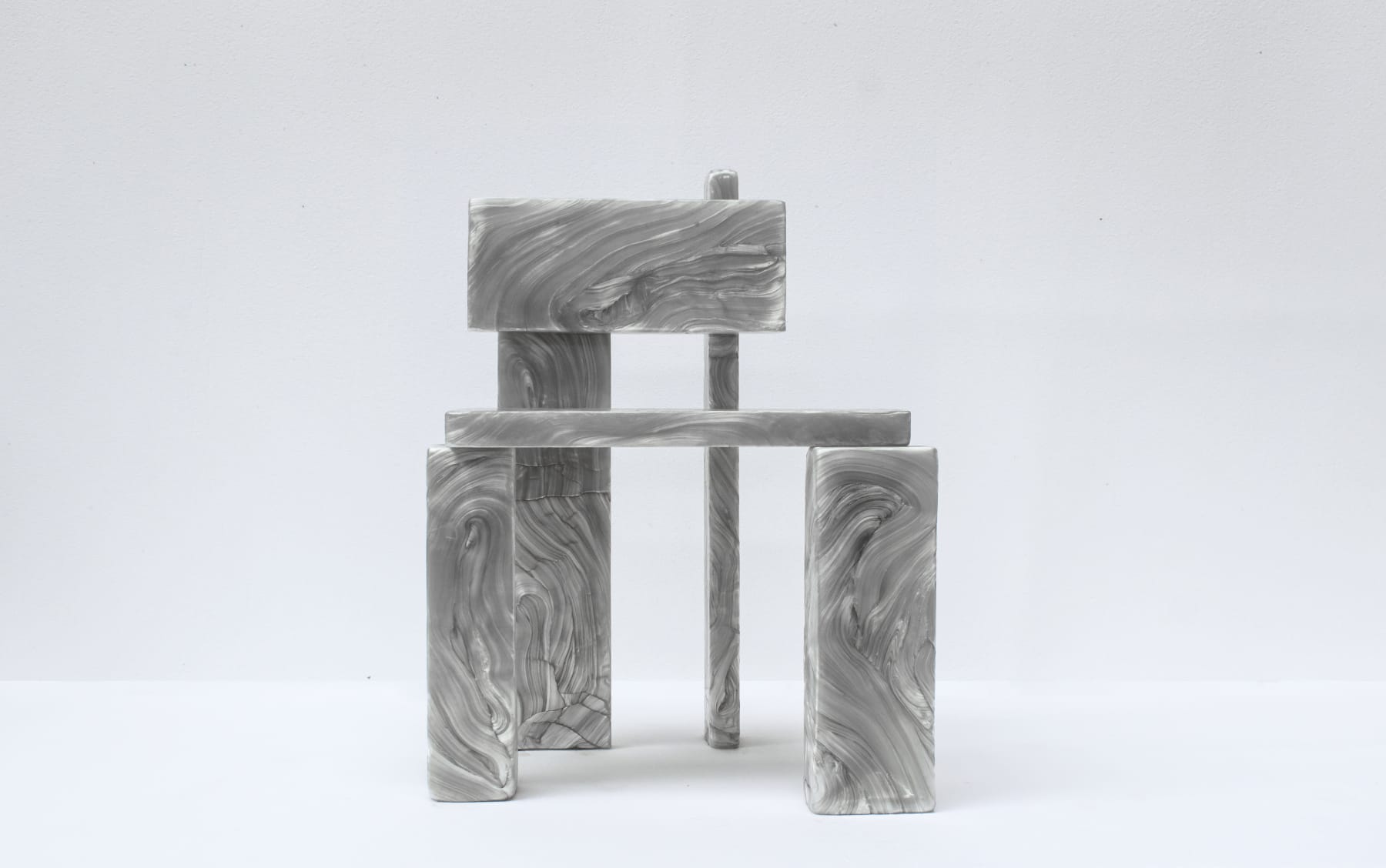 Marten & Joost, Plasticiet, Mother Of Pearl Chair, 2020
