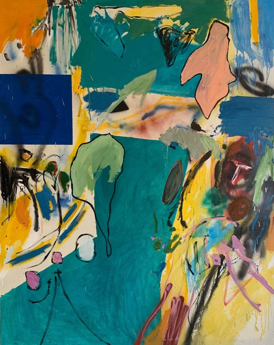 Benediktas Marija Žukas, One eyed painter, 2022-2025