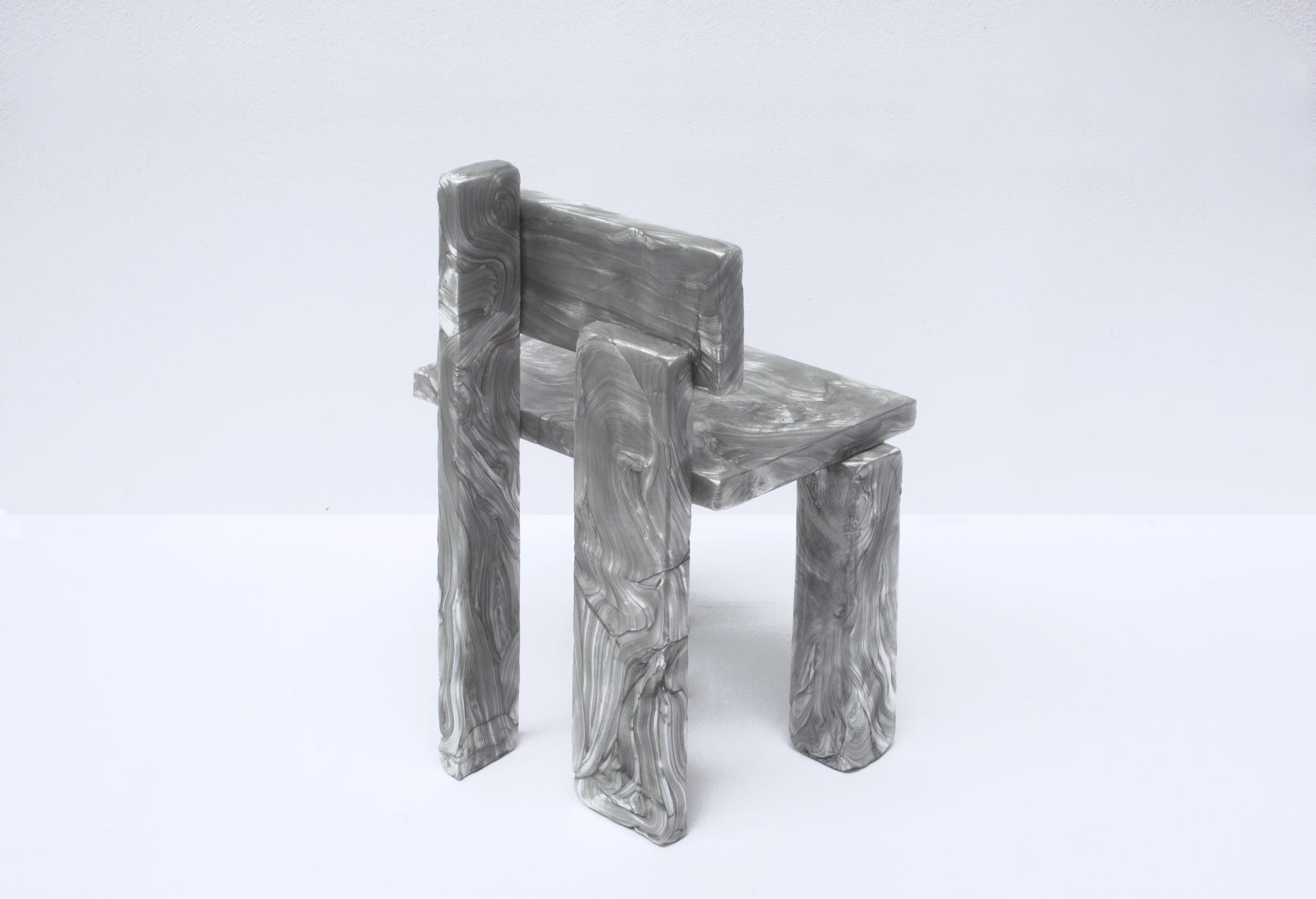 Marten & Joost, Plasticiet, Mother Of Pearl Chair, 2020