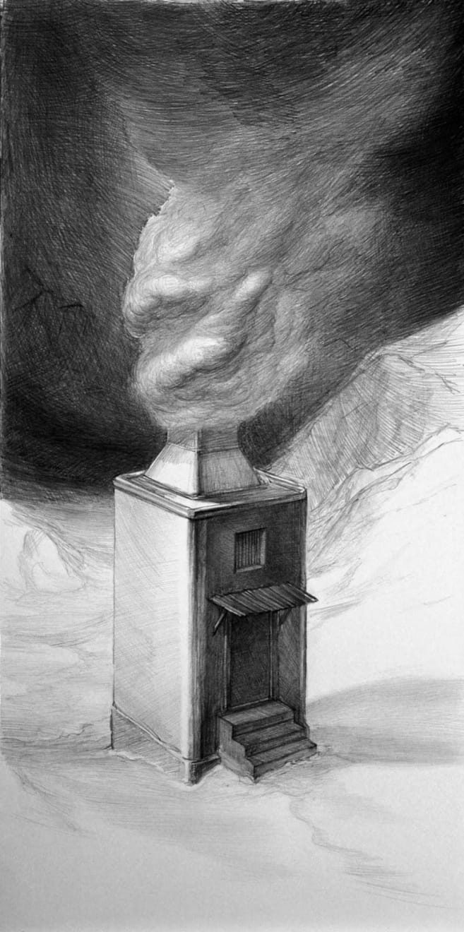 Mindaugas Lukošaitis, Modernaus meno objektas-Geltona koplyčia. Ribotas tiražas / Limited edition, Object of Modern Art - Yellow Chapel, 2011