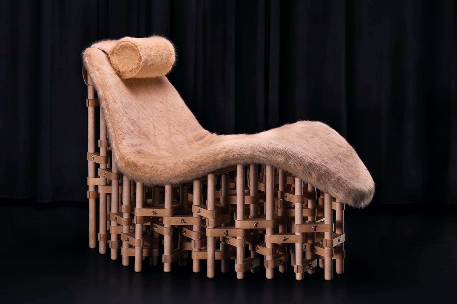 Marija Puipaitė & Vytautas Gečas, Envisioned Comfort (Chaise longue), 2017