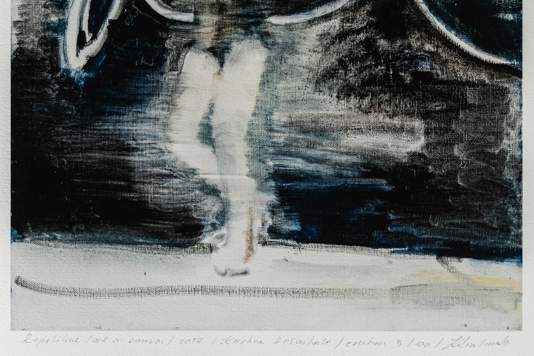 Kristina Ališauskaitė, Repetitive I, riboto tiražo atspaudas / limited edition print, 2017