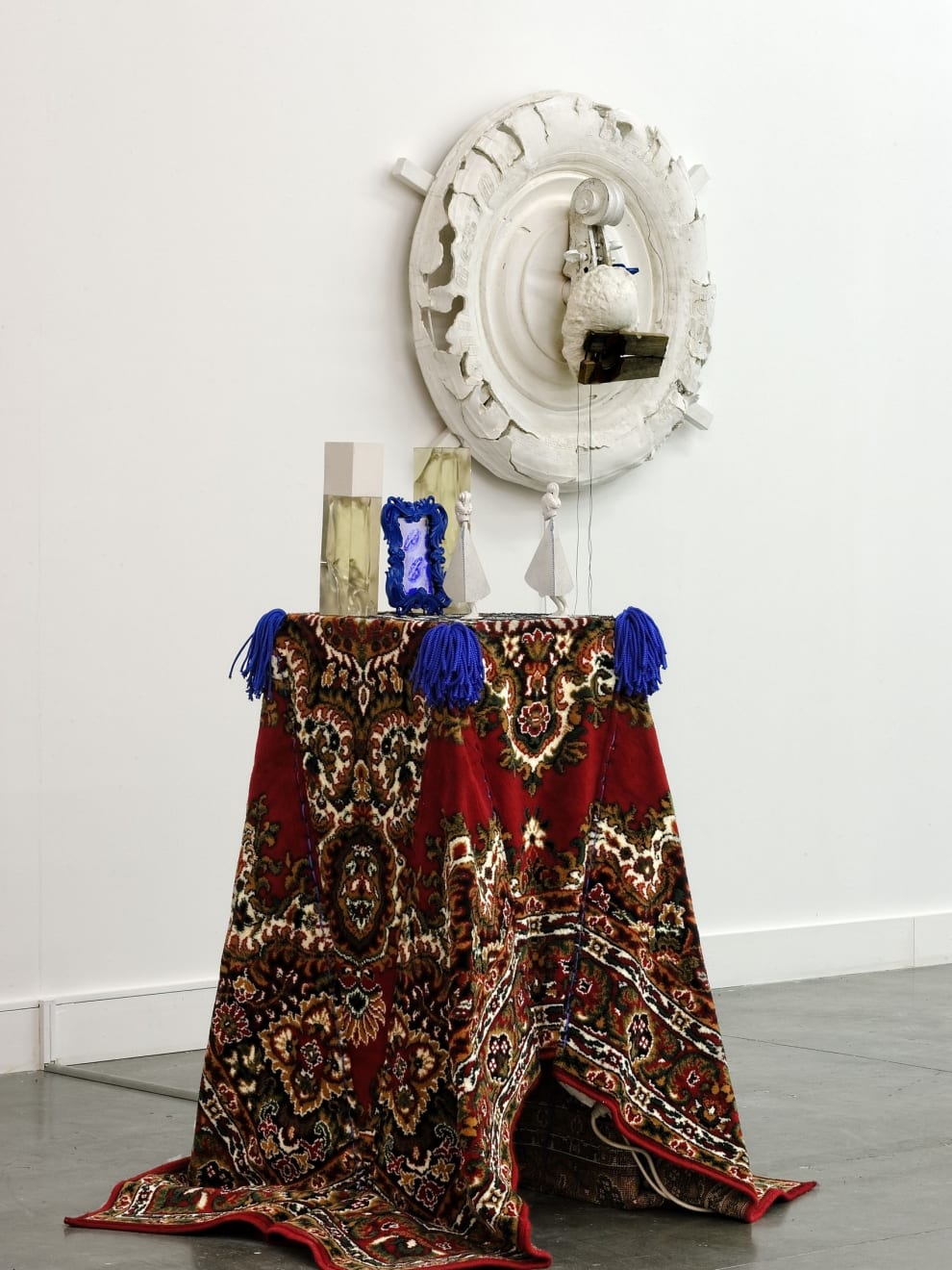 Vytautas Viržbickas, Sitting Horse, a part of the installation “How do I tell you a story you already know? -You don't”, 2013