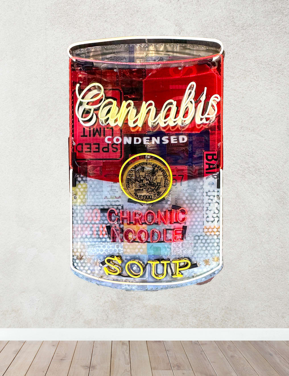 Risk Rock, Soup Can Neon II, 2024