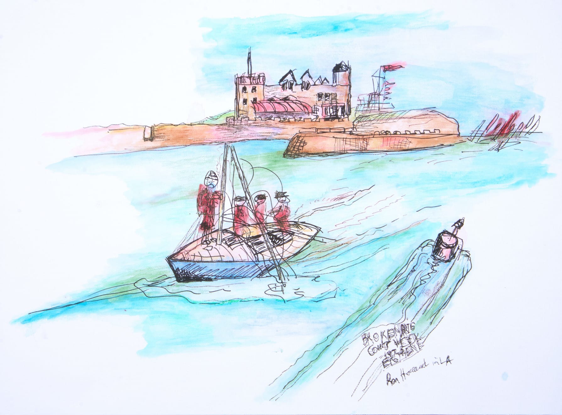 Ron Holland, Broken Rig Cowes Week, 2025