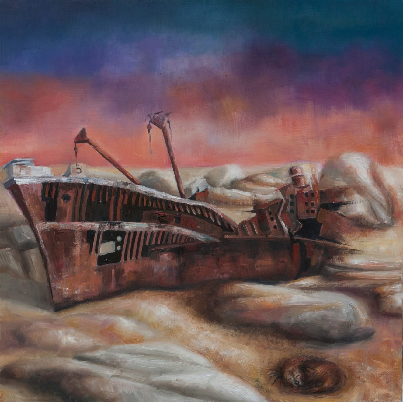 Bogdan Dumitrica, The Antenna on the Roof 12, 2020