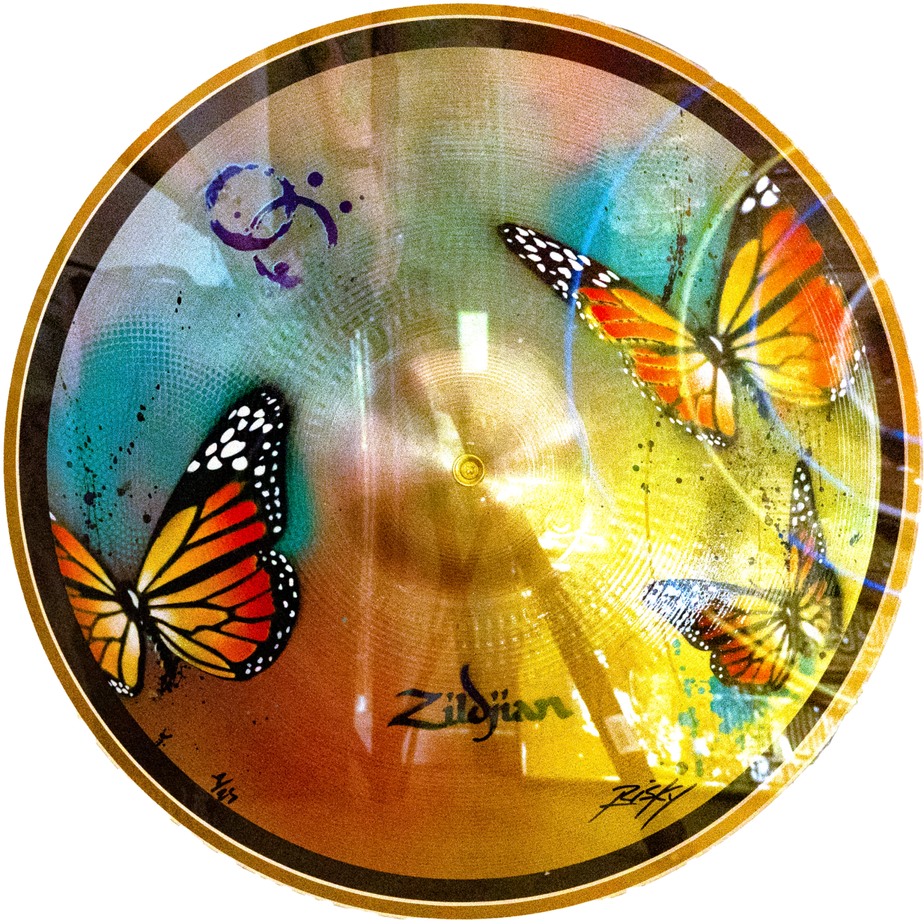 Risk Rock, Zildjian x Risk Ltd Edition Cymbal, 2021