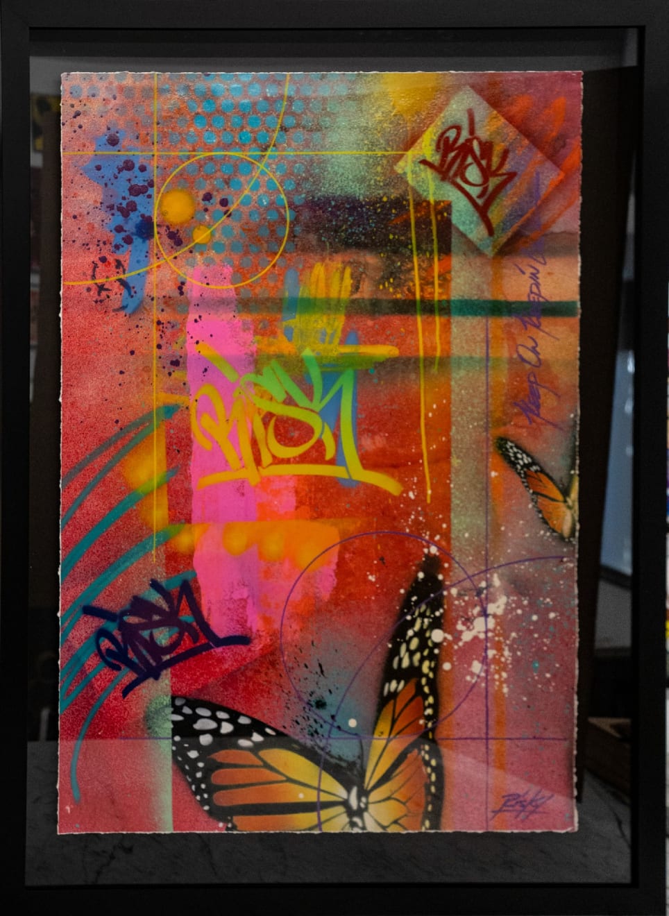 Risk Rock, Anarch to Monarch - Works on paper #V, 2023