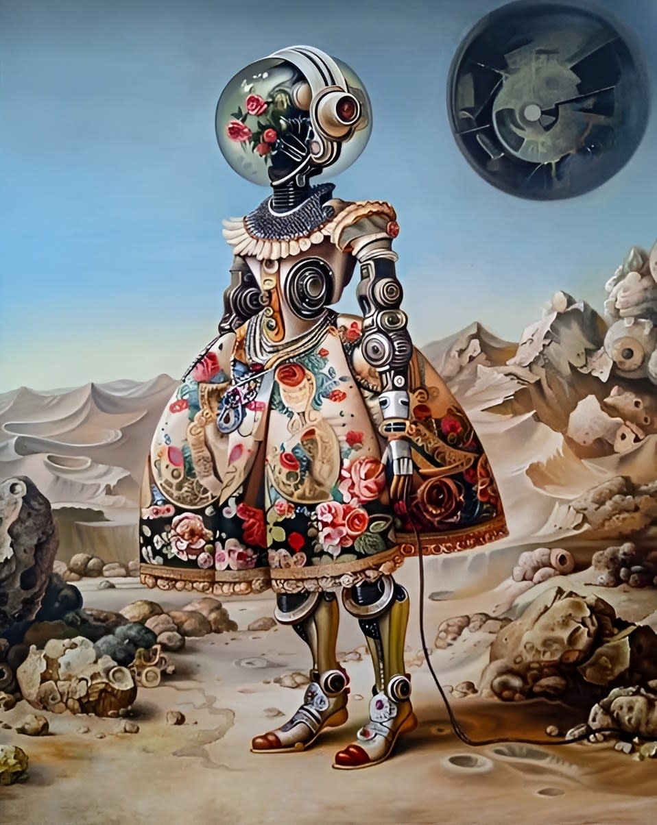 Justo Amable Garrote Ramos, Nostalgia de Futuro (Nostalgia for the Future), 2023