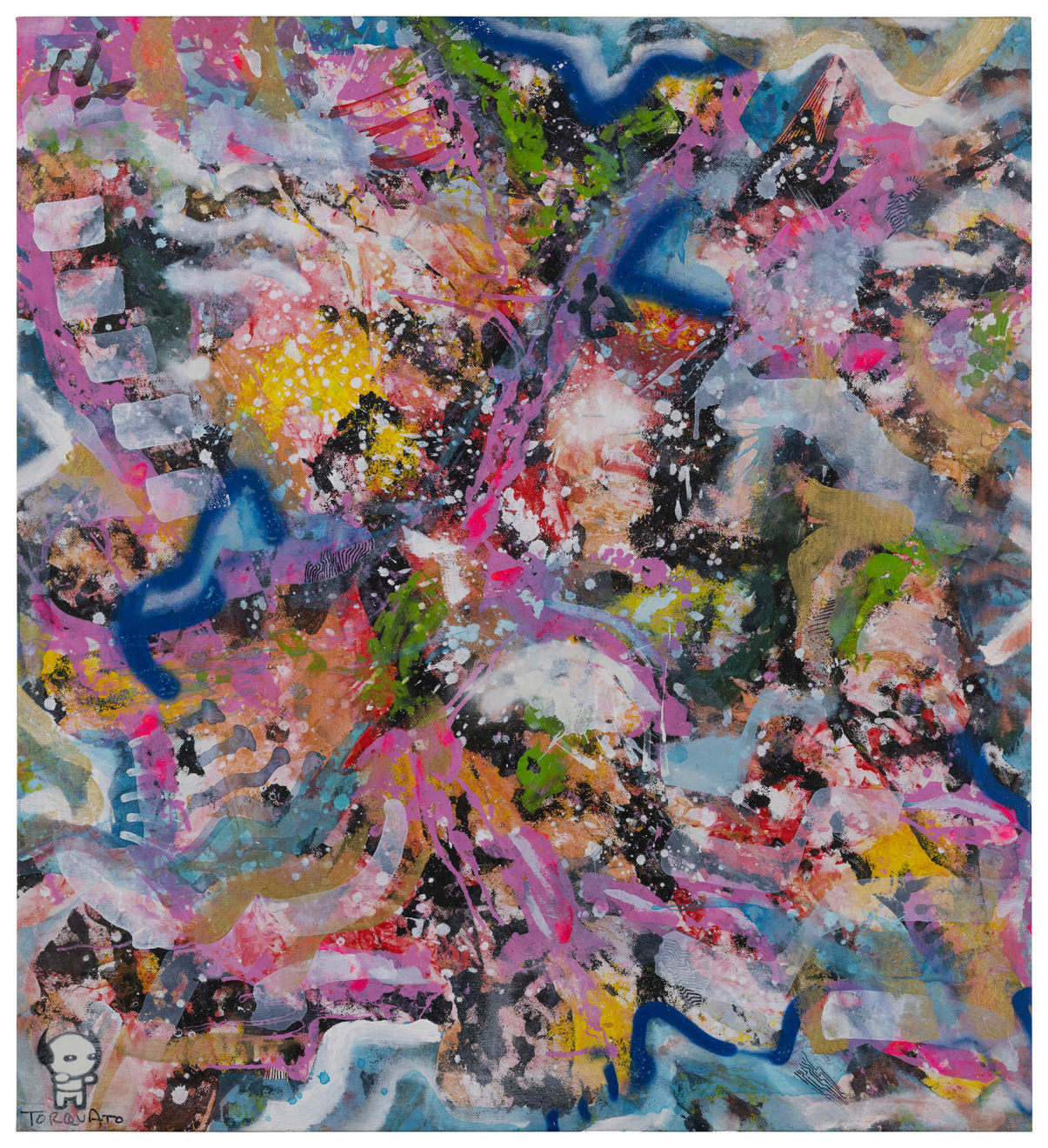 Michael Torquato deNicola, Reef Painting, Mentawai Islands III