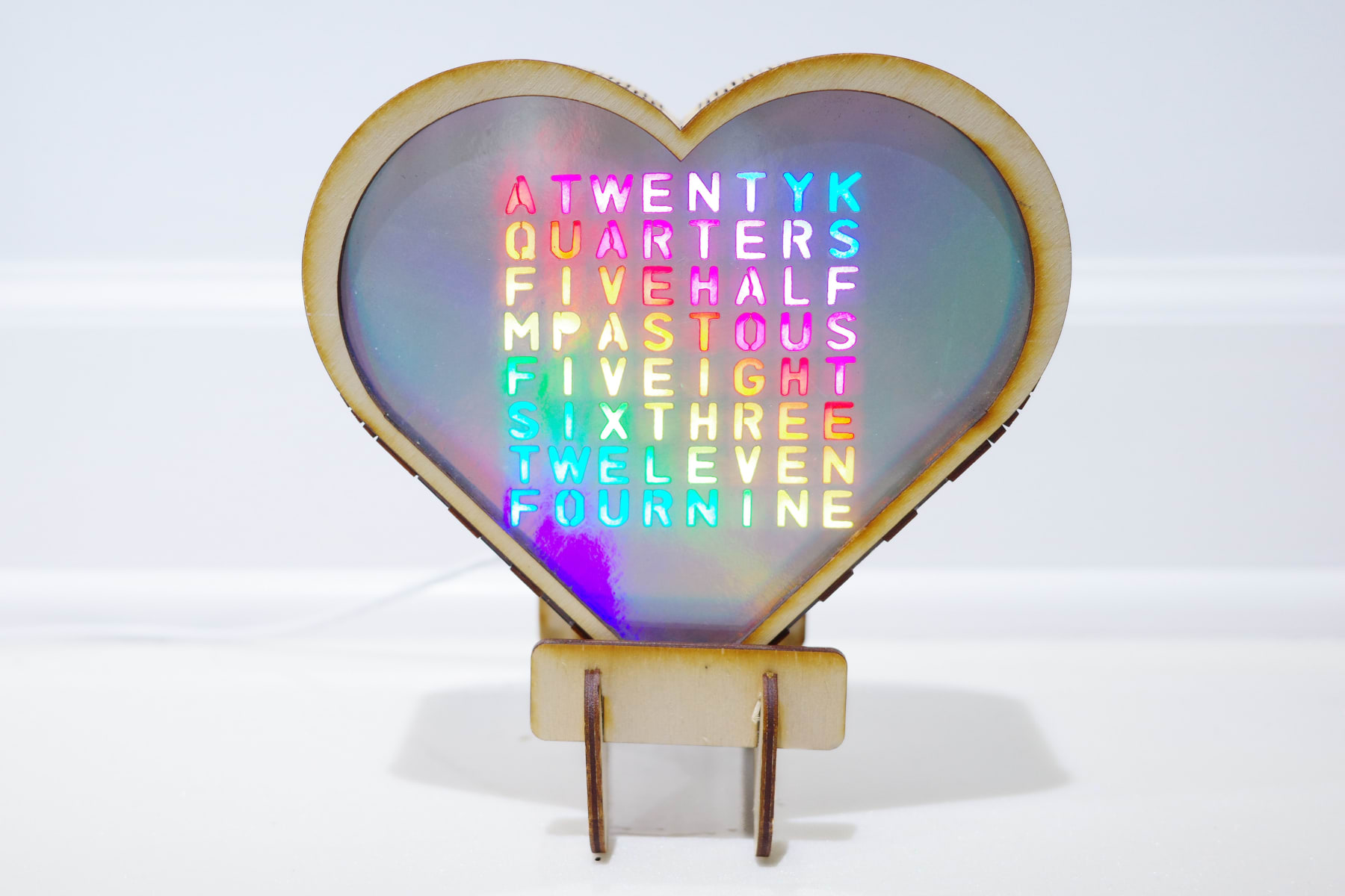 Mark Estes, Heart Clock II, 2022