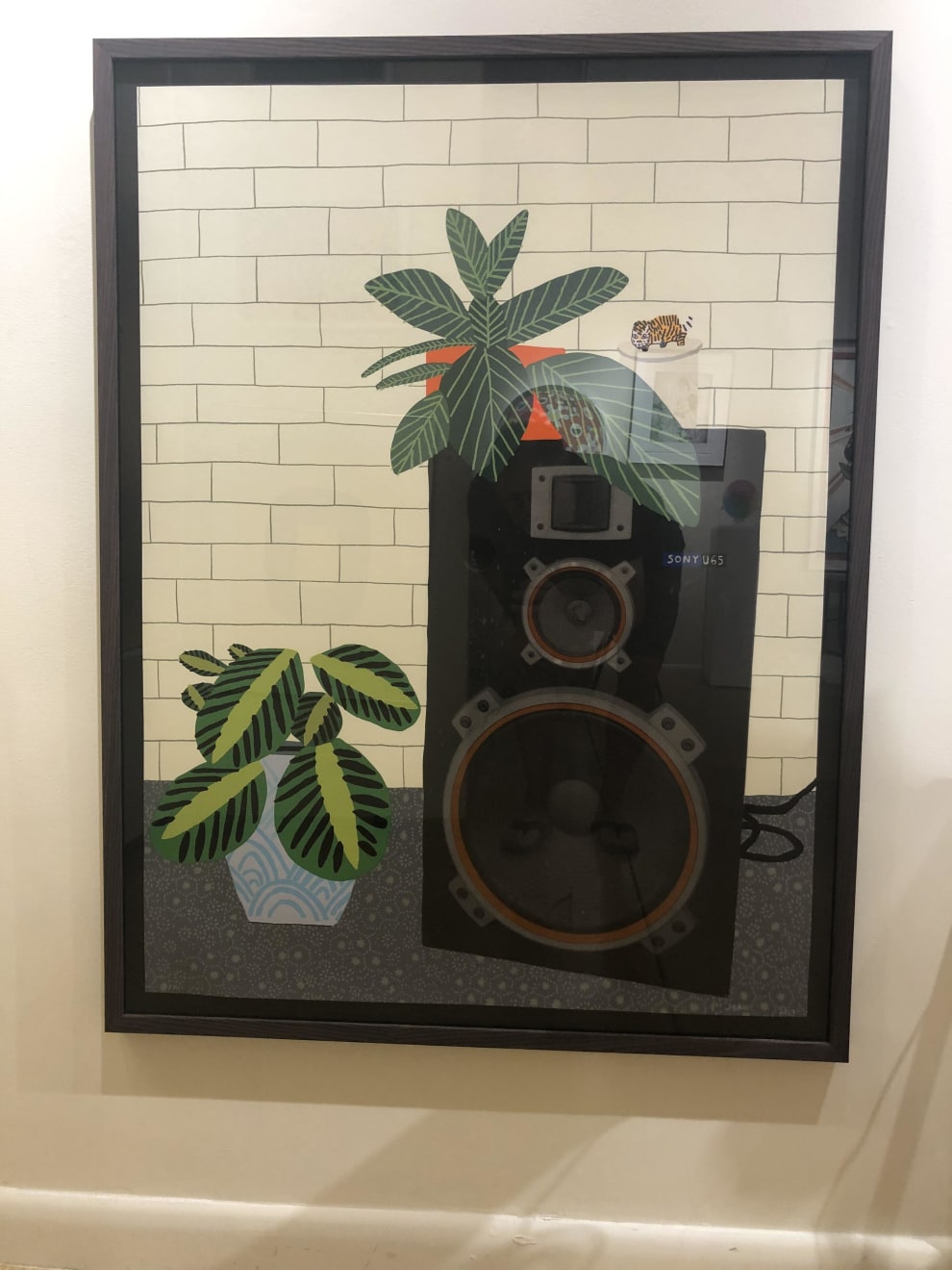 Jonas Wood, Speaker Still Life, 2019
