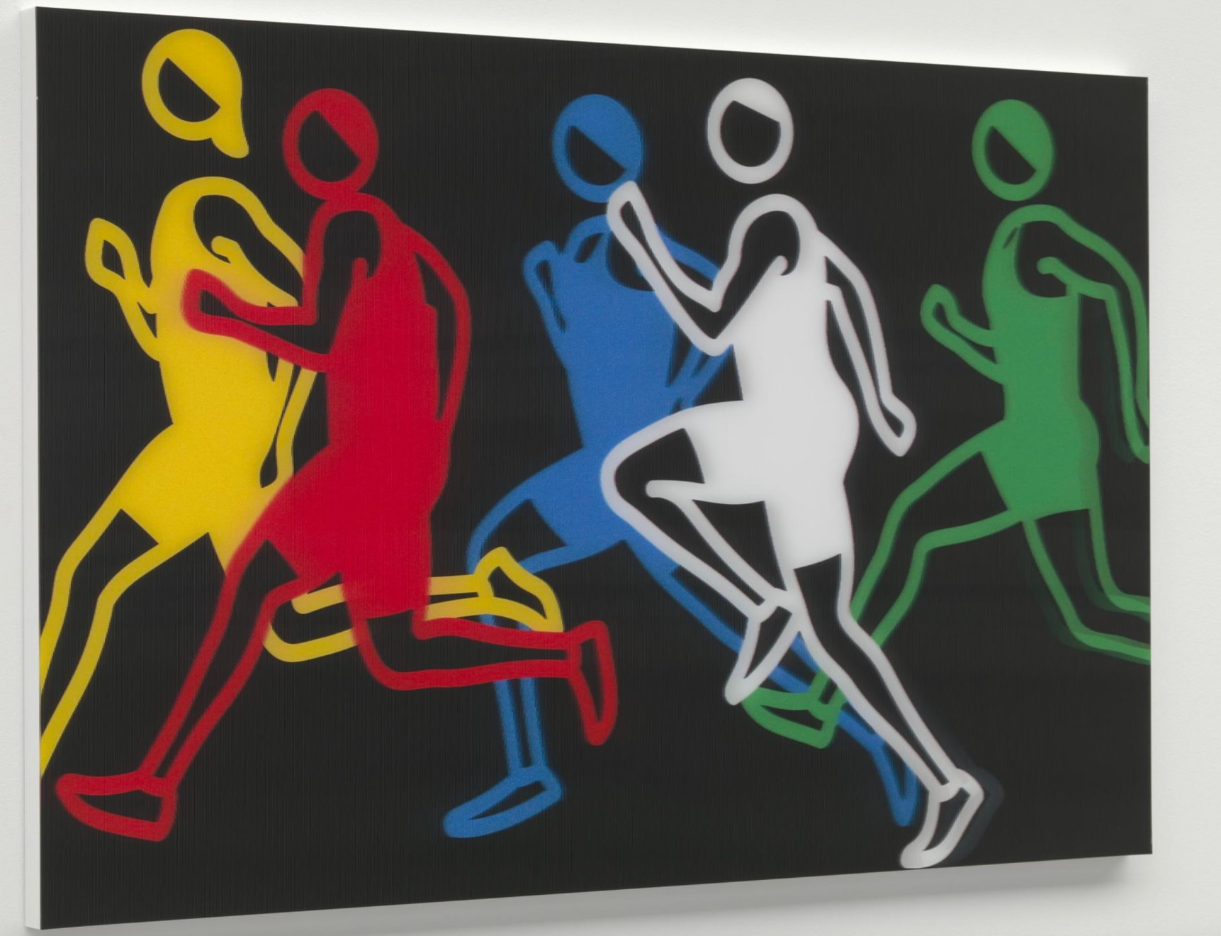 Julian Opie, Sprinters, 2025