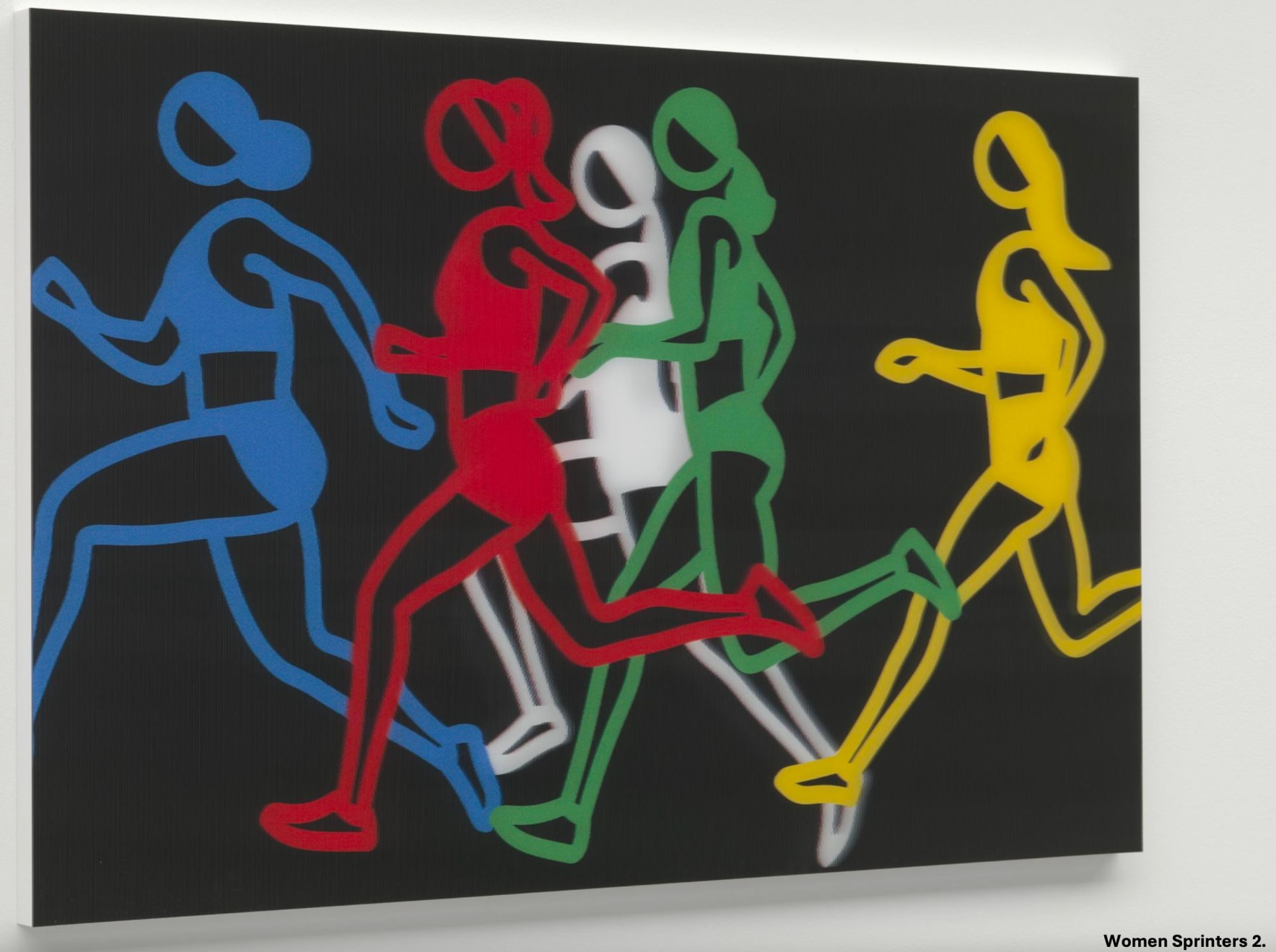 Julian Opie, Sprinters, 2025