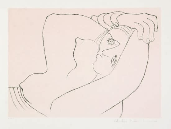 Pablo Picasso, Femme couchee, 1929-1982