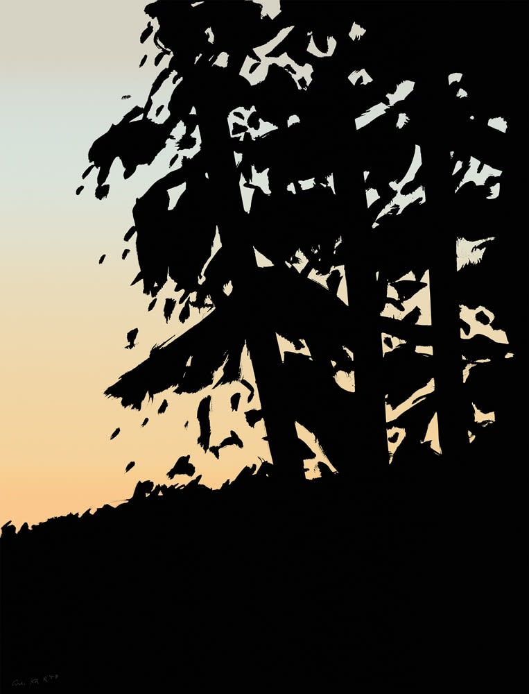 Alex Katz, Sunset 1, 2020