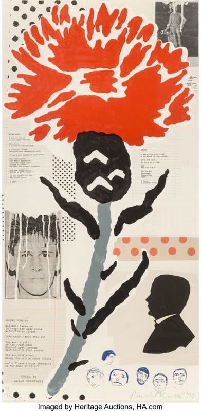 Donald Baechler, Thistle, 1999