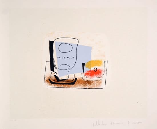 Pablo Picasso, Natura Morte au Verre, 1924-1982