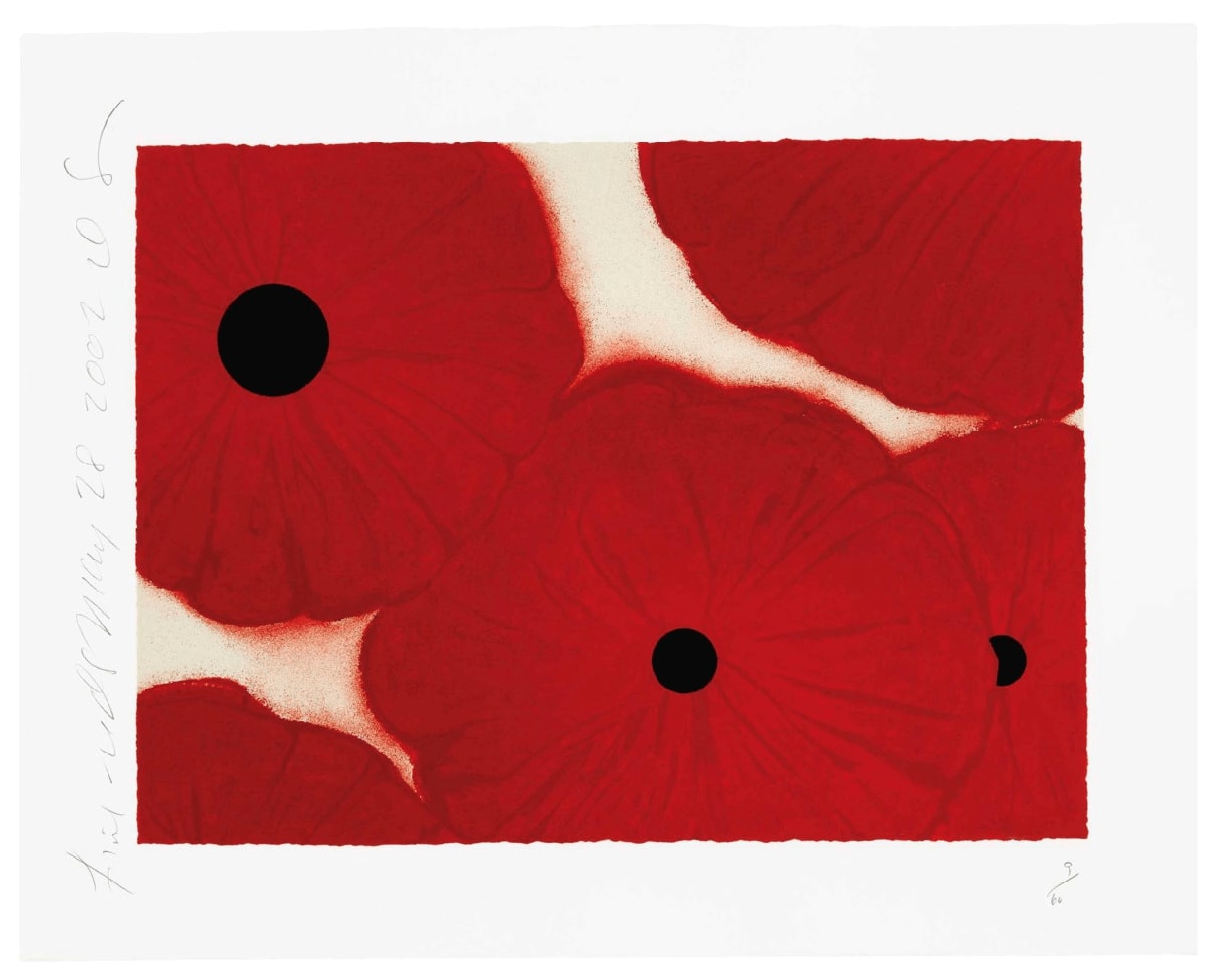 Donald Sultan, Four Reds, 2002