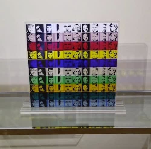Andy Warhol, Portrait of the Artists from Ten from Leo Castelli (F&S 17), 1967