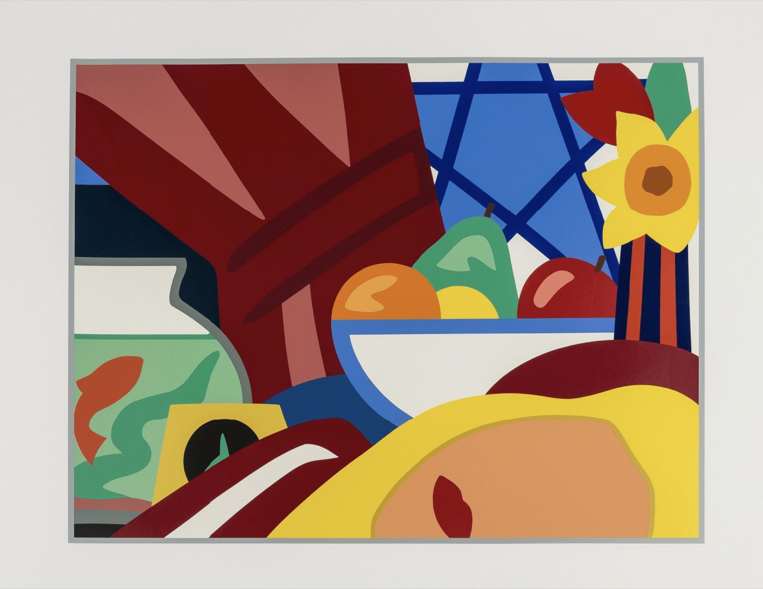Tom Wesselmann, Still life with Blonde and Goldfish, 1999