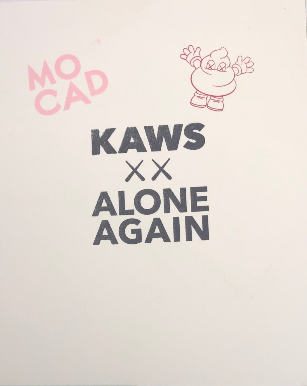 KAWS, Mocad, 2019