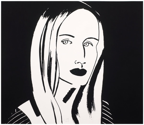 Alex Katz, Christine from Six Portraits, 2013