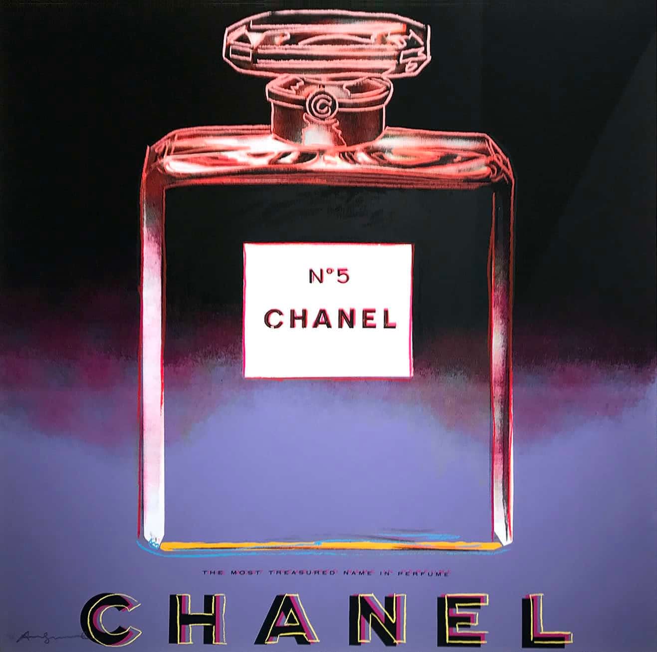 Andy Warhol, Chanel no. 5 from Ads Series, (F.S.II354, 1985