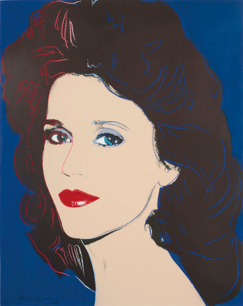 Andy Warhol, Jane Fonda II.268, 1982