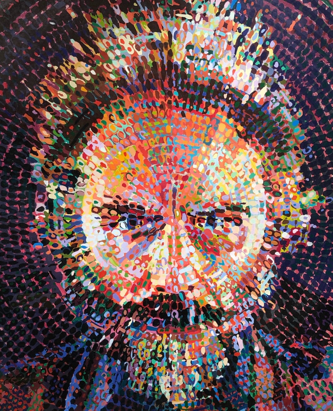 Chuck Close, Lucas, 1993