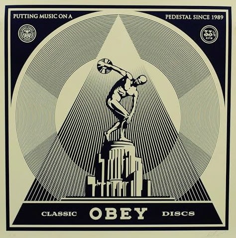 Shepard Fairey, Classic Discs, 2014