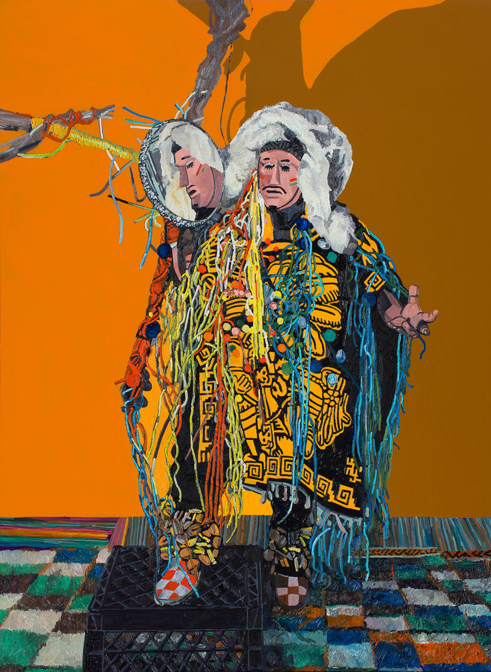 Alex Becerra, Untitled (Tochtli 7), 2025