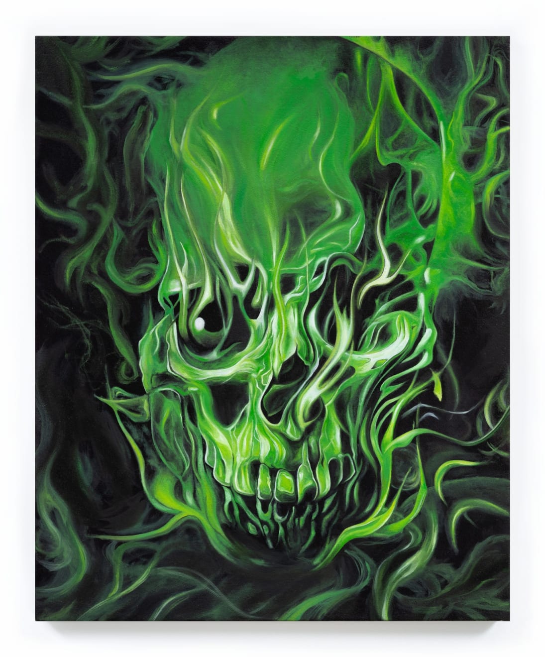 Brendan Lynch, Kauai Walmart (Green Skull), 2020 - 2022