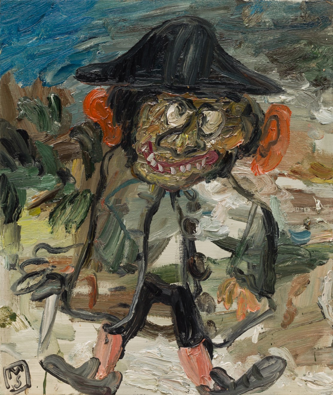 Matías Sánchez, La riña. Navajero, 2024