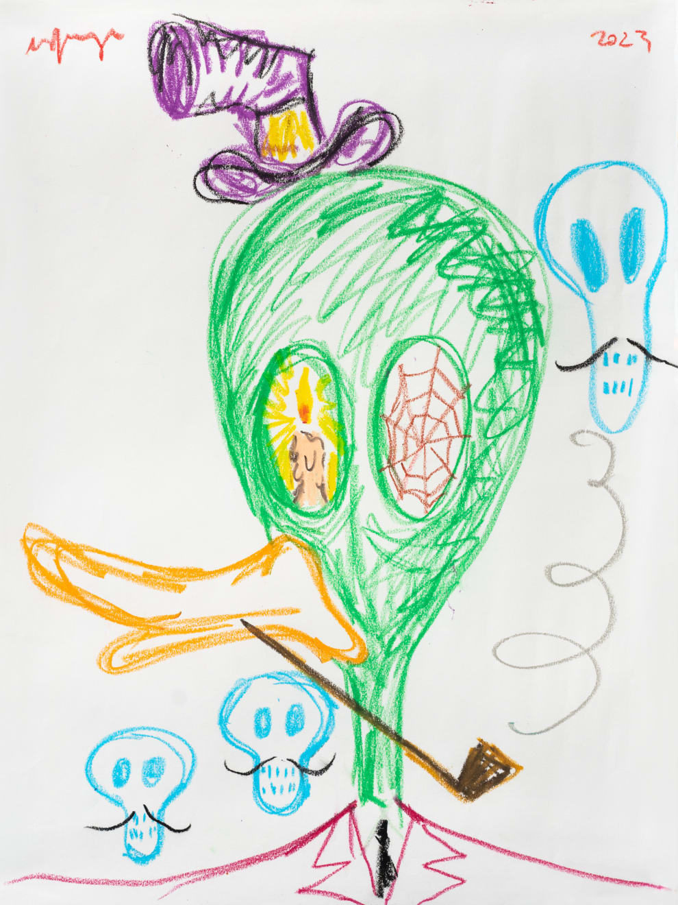 Manuel Ocampo, Untitled, 2023