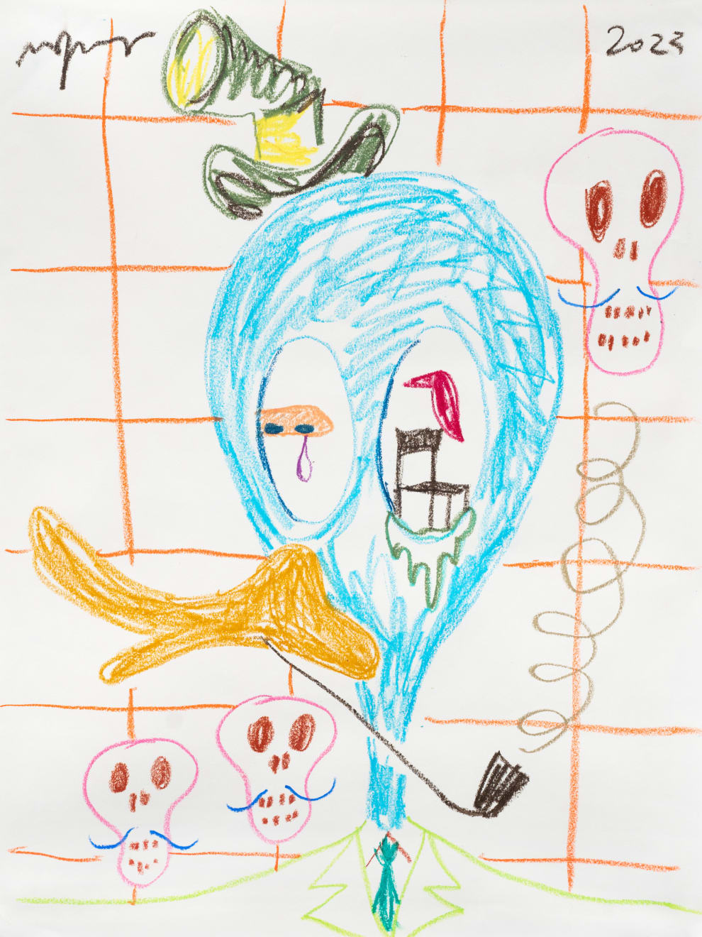 Manuel Ocampo, Untitled, 2023