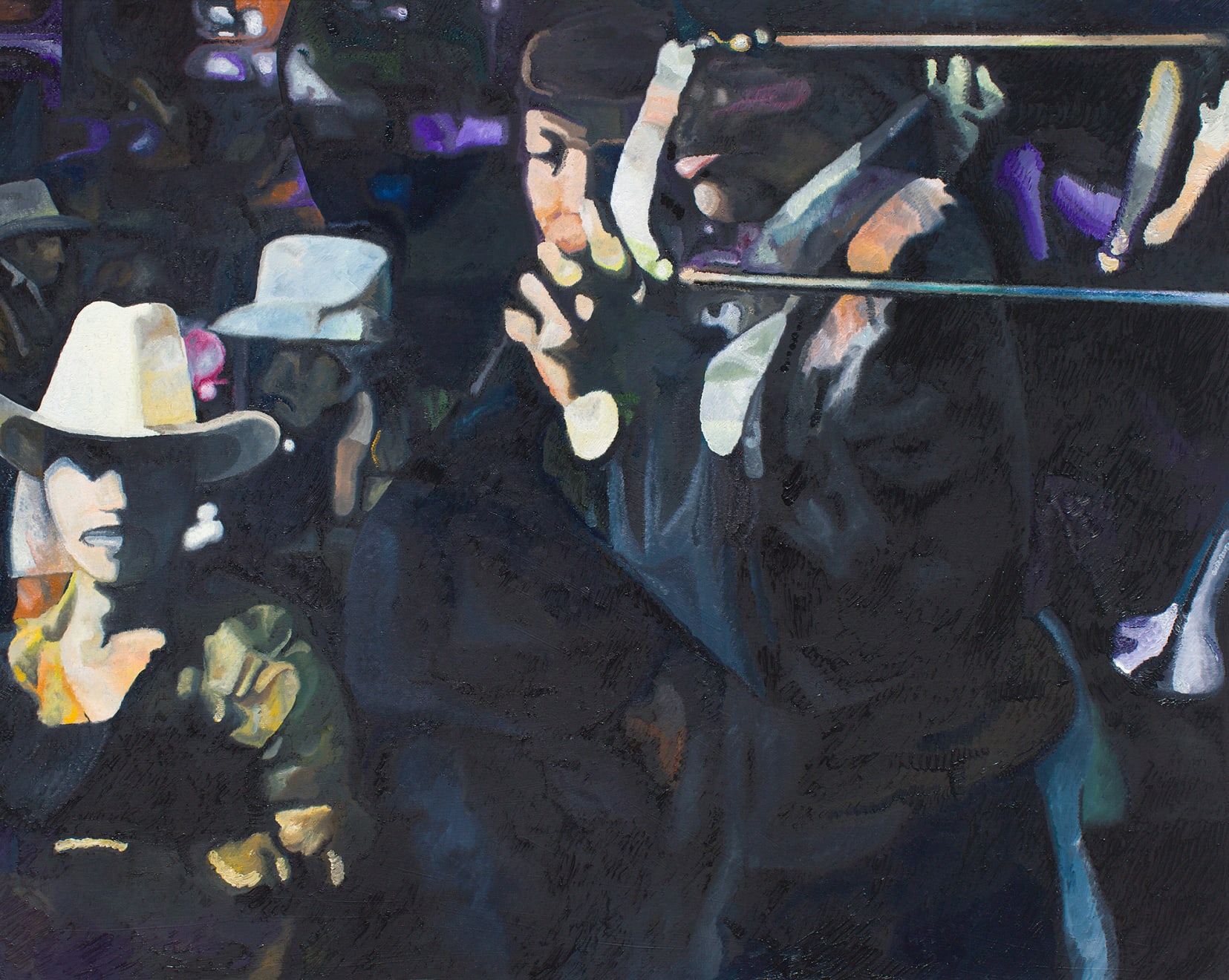 Alex Becerra, Untitled (el cantante), 2025