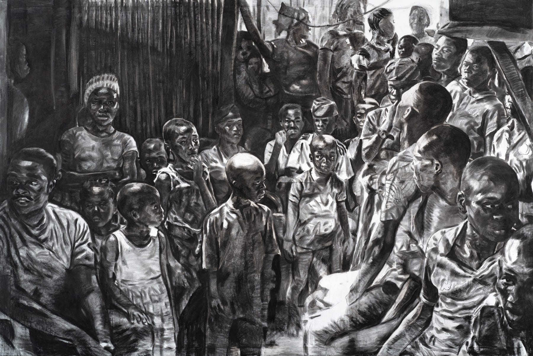 Atanda Adebayo, Community Gathering, 2023