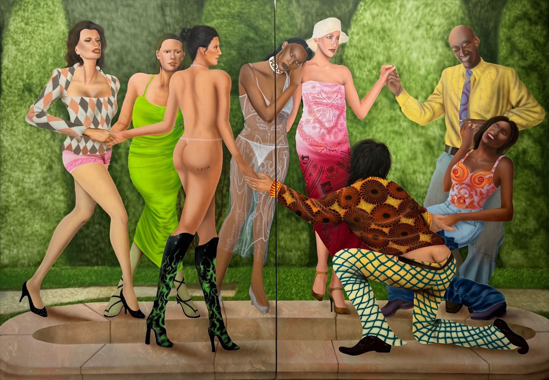 Kang Haoxian, Holiday Square, 2024