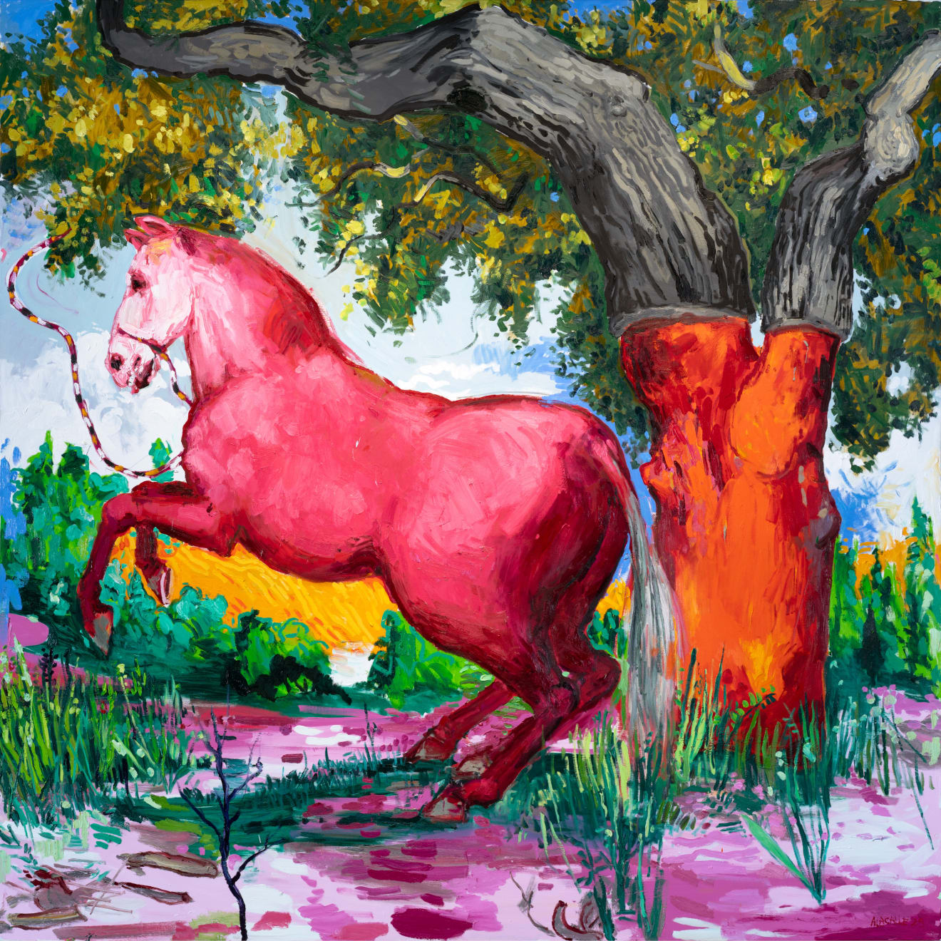 Abraham Lacalle, Brilliant Pink, 2023