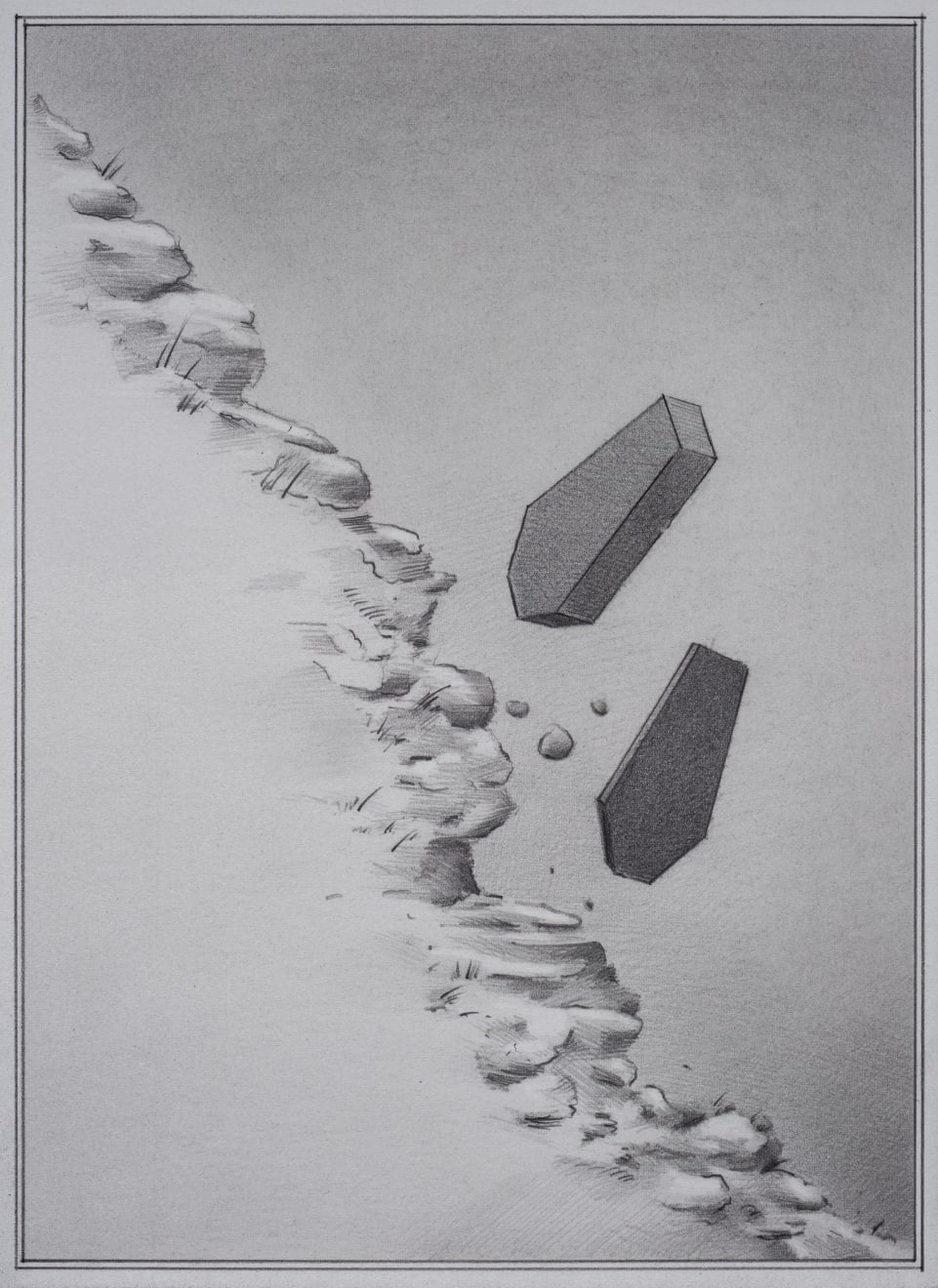 Ryan Travis Christian, DOWNHILL FROM HERE, 2022