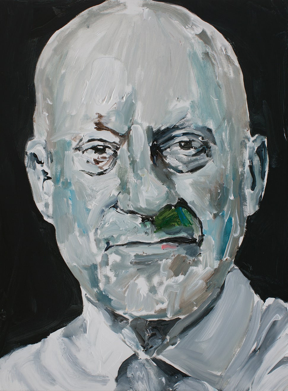 Santiago Ydáñez, Untitled (Norman Foster), 2025