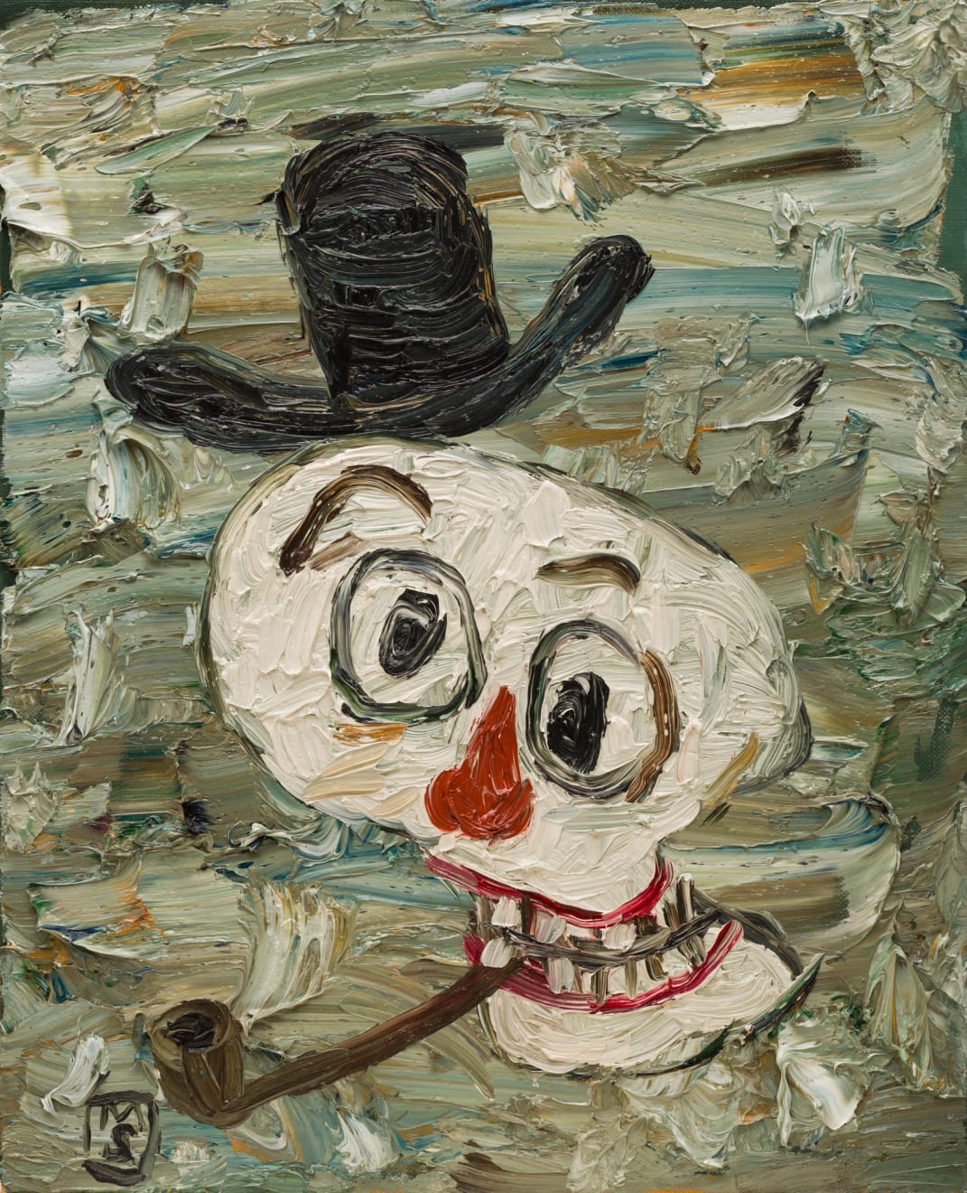 Matías Sánchez, El viejo paisajista, 2024