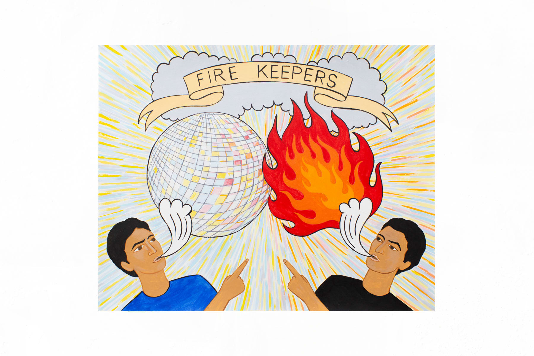 Eduardo Sarabia, Fire Keepers , 2024