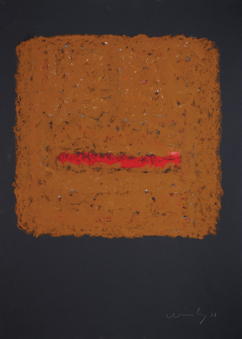 Frank Wimberley, Black Vertical 17, 2008