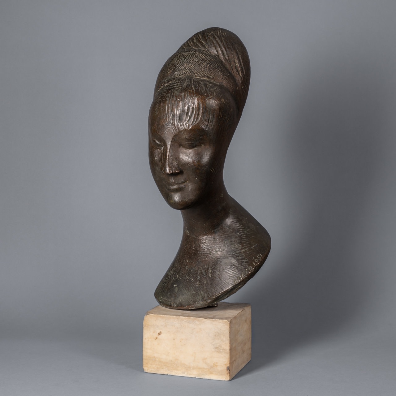 Emilio Greco, Head of a Woman, 1951/lifetime cast