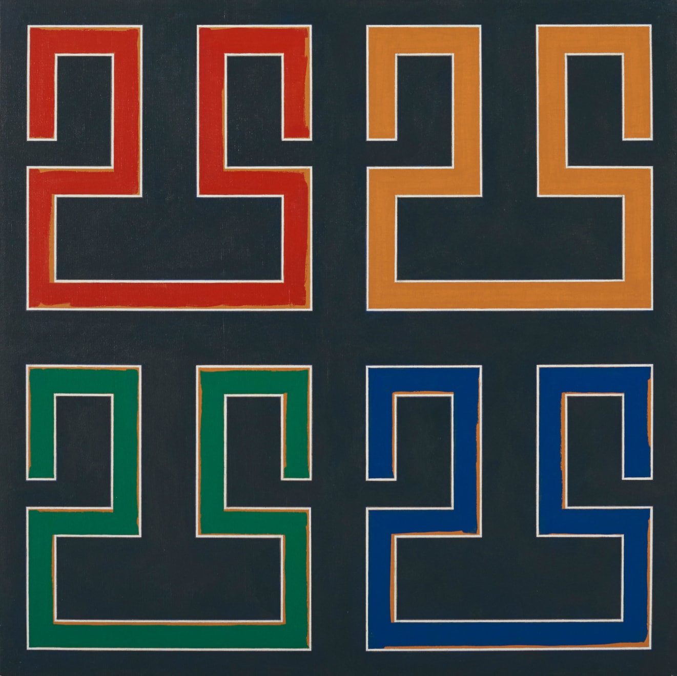 Gordon House, Matrix: Red, Orange, Green, Blue, 1977-79