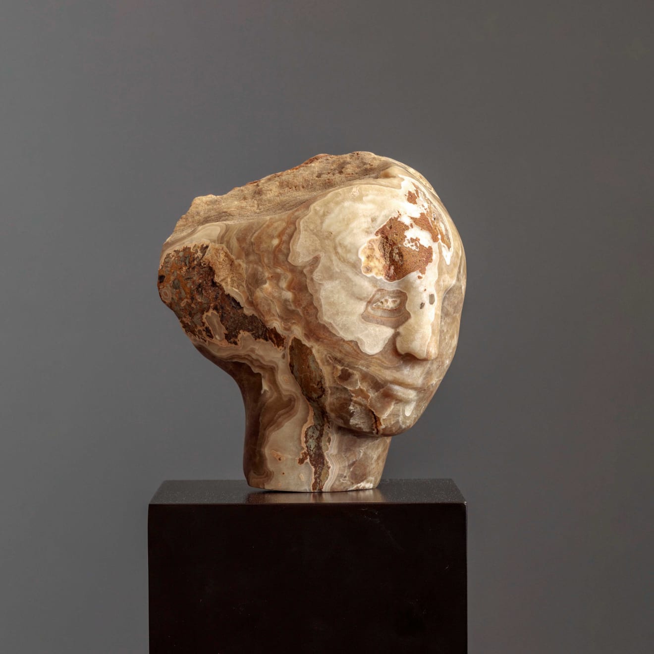 Emily Young, The Flowering Song of The Troubadour III, 2022