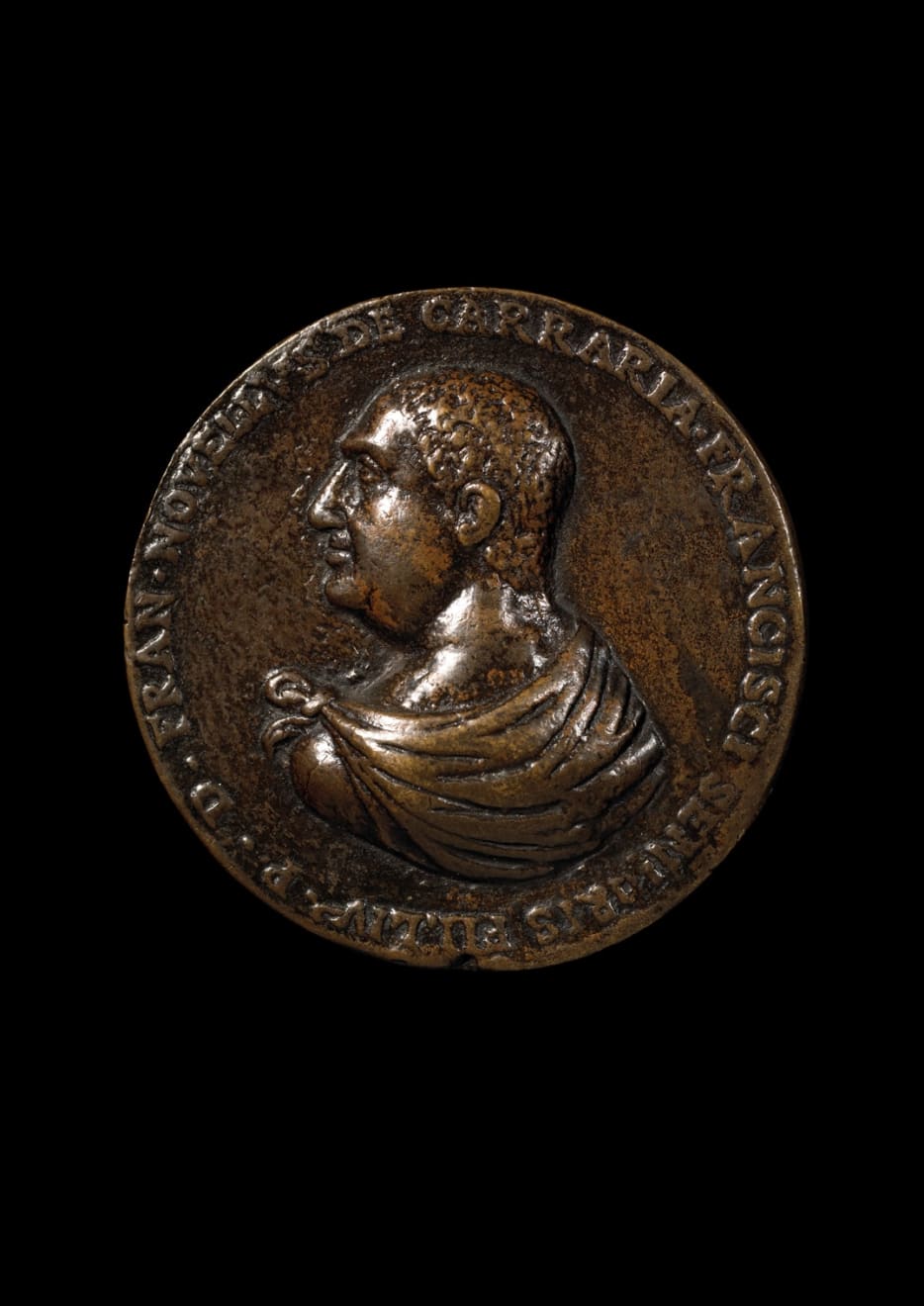 Medal of Francesco II Novello da Carrara, Italian, 16th century