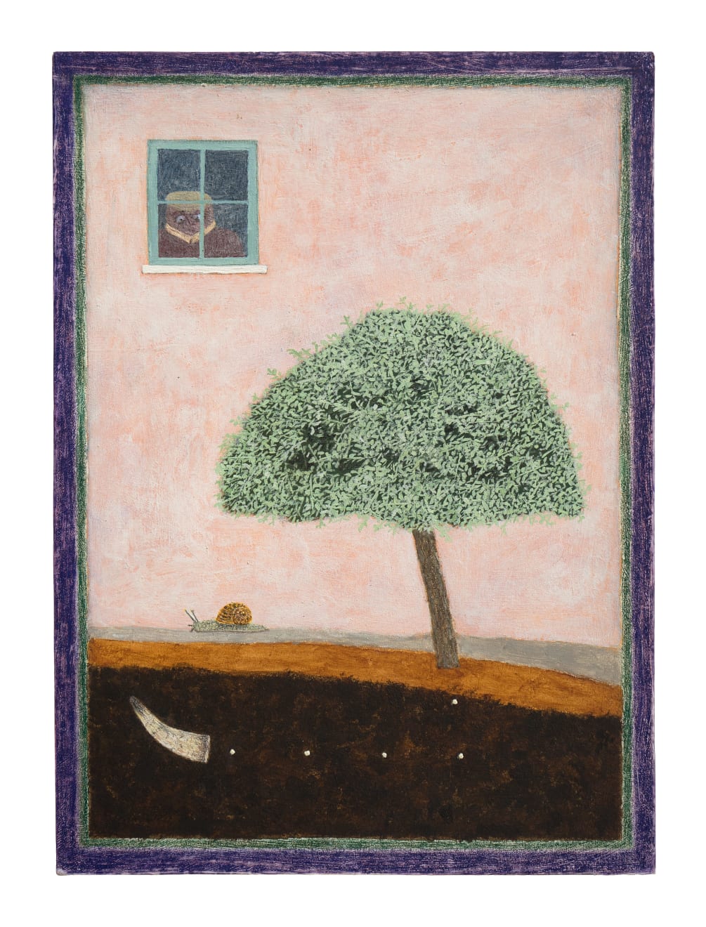 Robbie Fife, Village Snail Spies Sinistral Snail, 2023